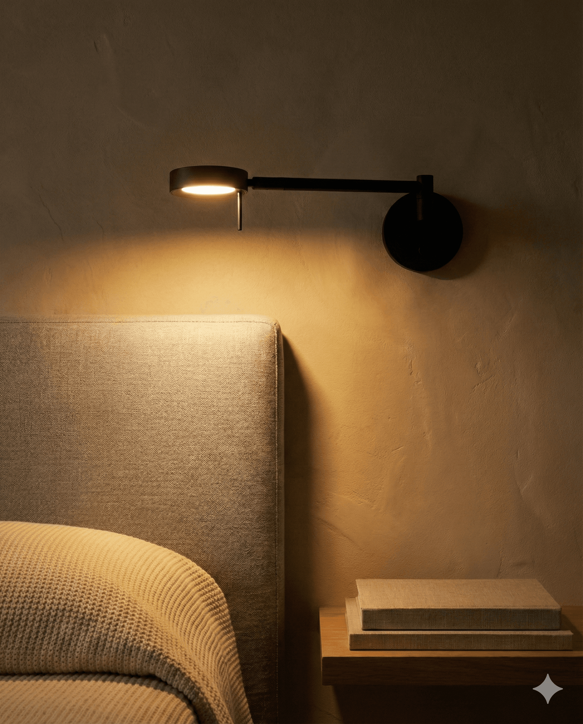 Bedside Wall Sconce - Dark