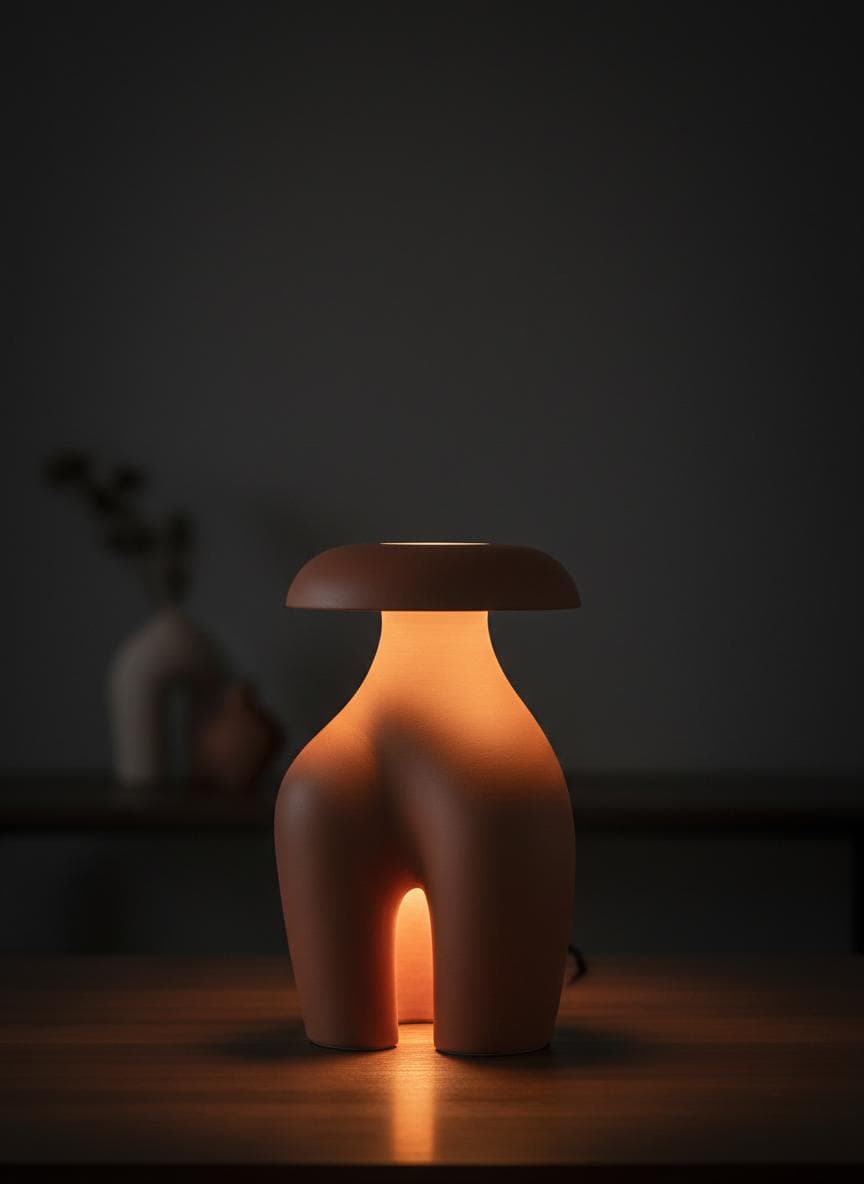 Table Lamp One - Dark