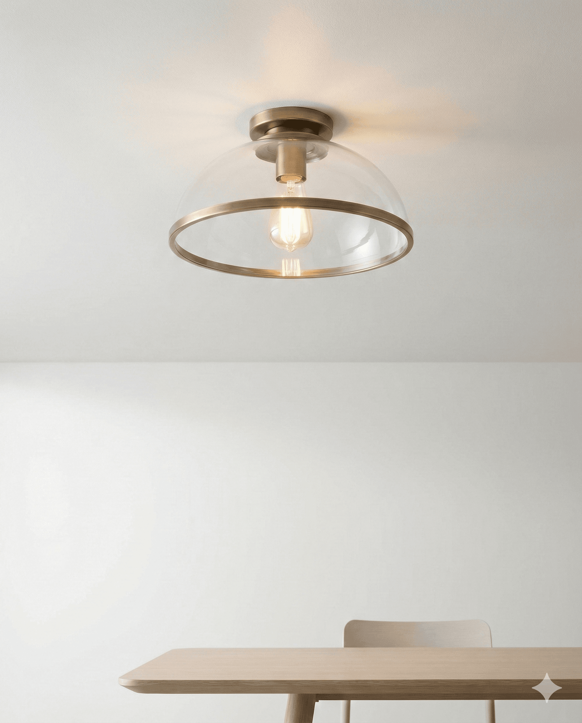 Dome Ceiling Light - Light